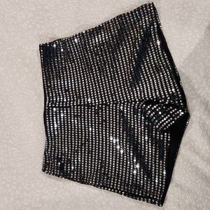 Sparkly shorts